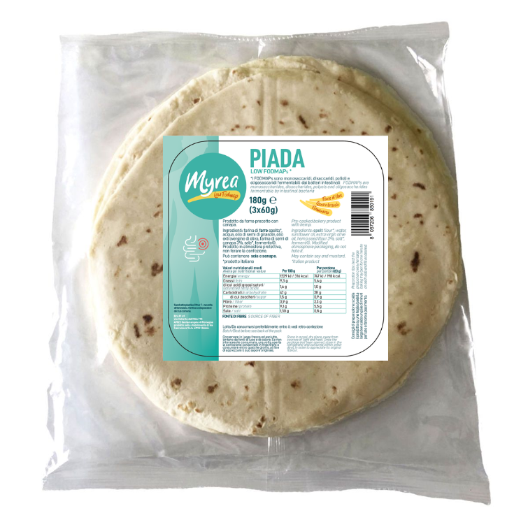PIADA low FODMAP