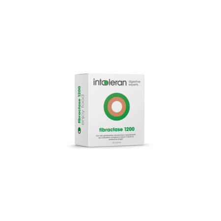 Fibractase 1200 Intoleran integratore per digestione carboidrati complessi e gonfiore intestinale