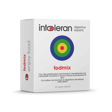 Fodmix Intoleran enzimi digestivi low FODMAP per gonfiore e sensibilità digestive