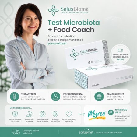 Test Microbiota Intestinale Advance + Consulenza Food Coach